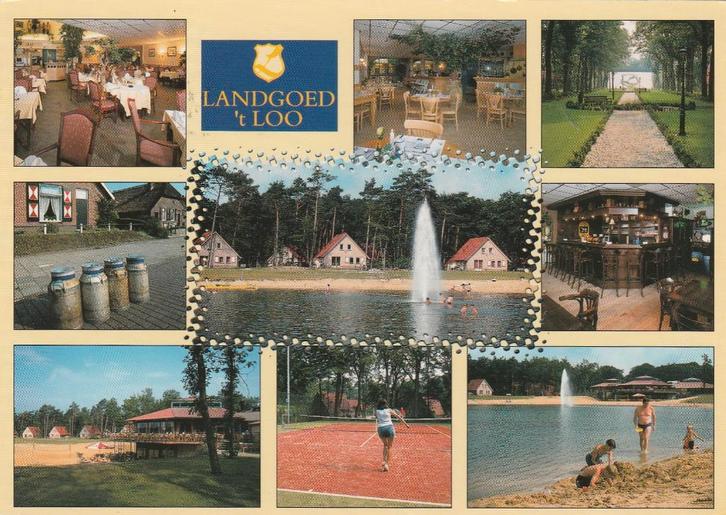 OLDEBROEK Landgoed 't Loo, Verzamelen, Ansichtkaarten | Nederland, Gelopen, Gelderland, 1980 tot heden, Verzenden