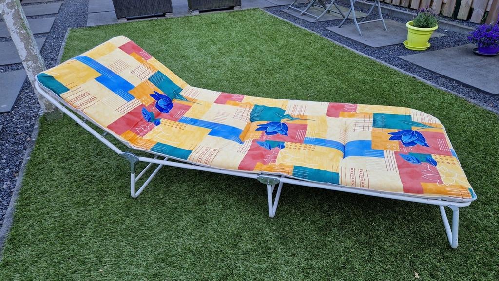 Stretcher, als nieuw, Tuin en Terras, Ophalen of Verzenden, Zo goed als nieuw, Aluminium