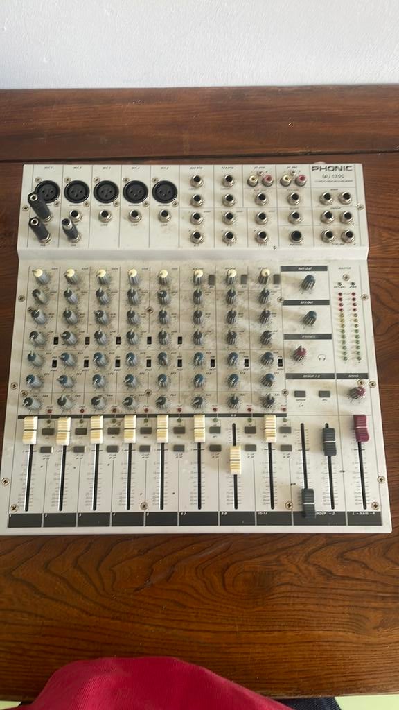 Phonic MU1705 mengpaneel, Ophalen, Zo goed als nieuw