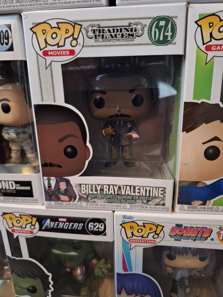 Funko Pop! Movies Trading Places Billy Ray Valentine, Ophalen, Zo goed als nieuw