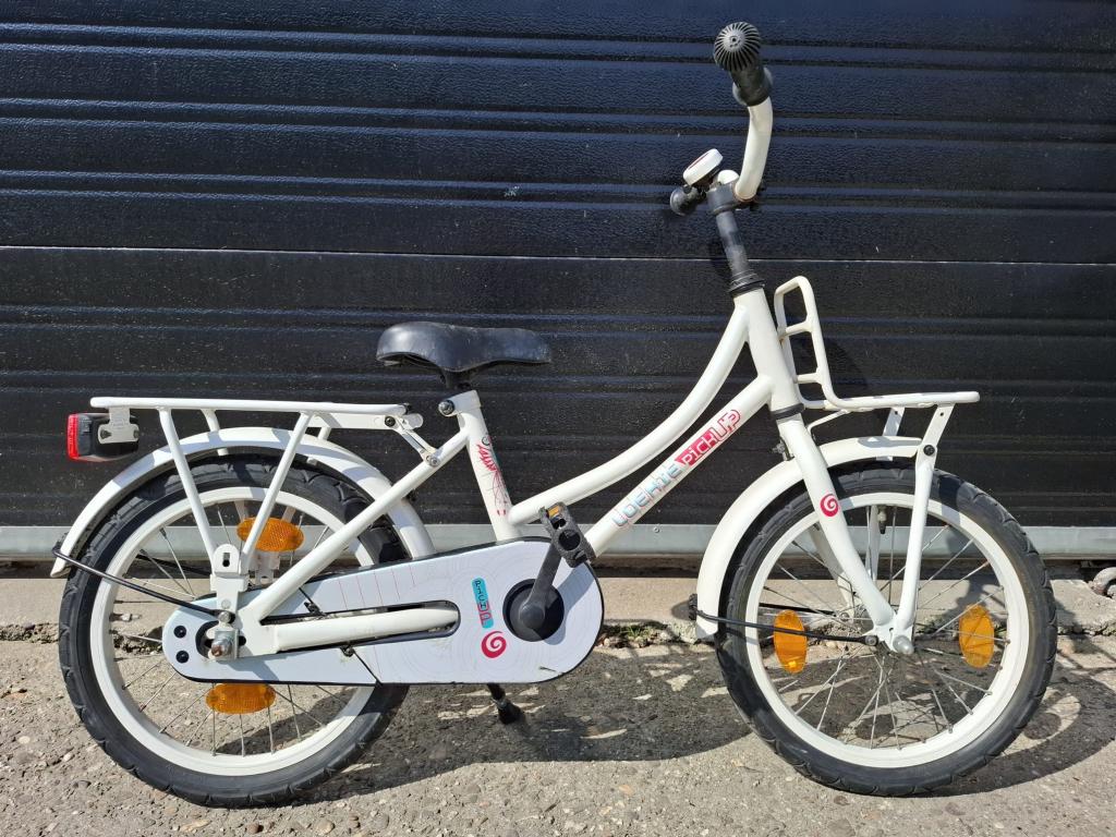 Loekie pick up 16 inch meisjesfiets, Fietsen en Brommers, 16 tot 20 inch, Loekie, Niet ingevuld, Zo goed als nieuw