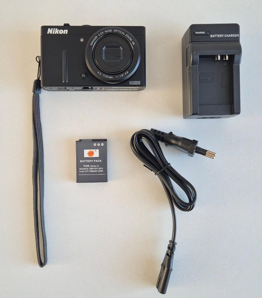 Nikon Coolpix P310 16.1MP Full HD Compact Digitale Camera, Gebruikt, Compact, Ophalen of Verzenden, 4 t/m 7 keer