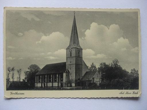 P239 Voorthuizen - Ned. Herv. Kerk, Verzenden, 1920 tot 1940, Gelopen, Gelderland