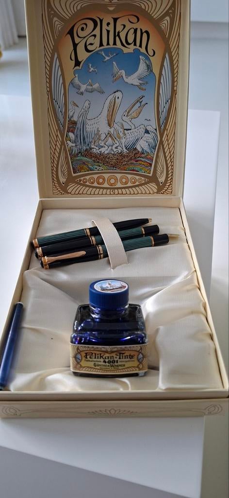 Pelikan M600 Souverän vulpen, R600 Roller en K600 balpen., Ophalen of Verzenden, Nieuw, Vulpen, Overige merken