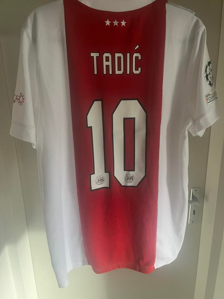 Ajax shirt Tadic 2021/22 officieel, Maat XL, Ophalen of Verzenden, Zo goed als nieuw, Shirt