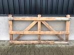 111. Eiken houten poort | 226 cm | Direct leverbaar!, Ophalen of Verzenden, Nieuw, Hout, Tuinhek