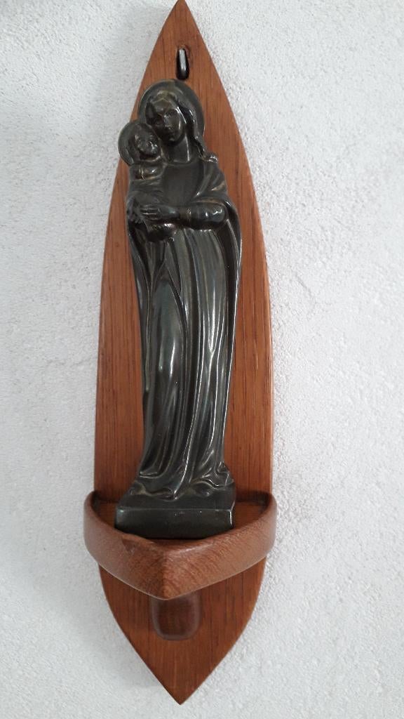 CONSOLE MET BRONZEN MARIA, Ophalen of Verzenden