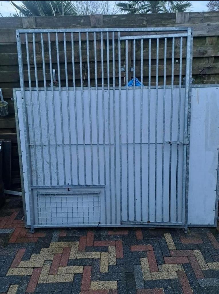 15 keurig nette kennel panelen met deur, Dieren en Toebehoren, Ophalen of Verzenden, 110 cm of meer, 100 cm of meer