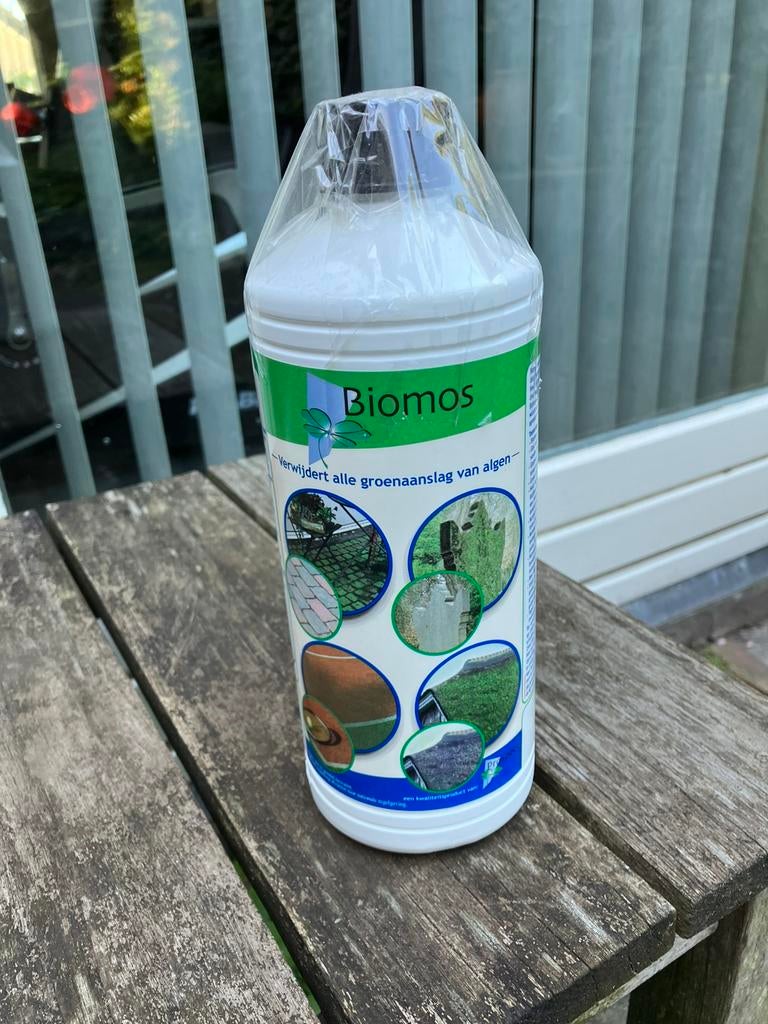 Groene aanslag reiniger nieuw 2 flessen, Tuin en Terras, Aarde en Mest, Ophalen