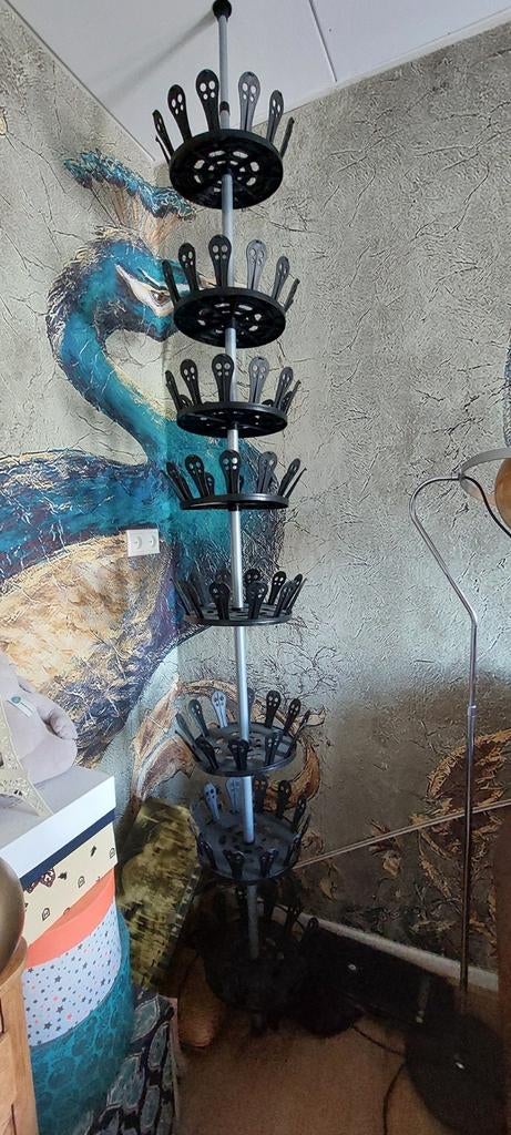Schoenen carrousel ruimtebesparend, Ophalen, Zo goed als nieuw