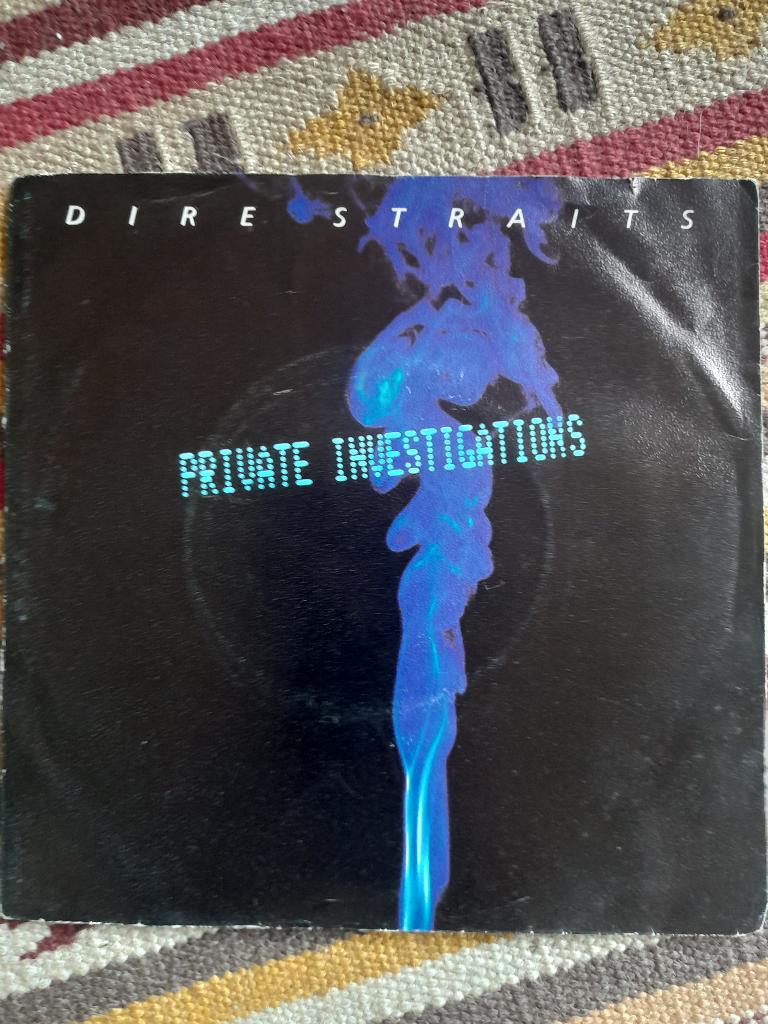 Dire Straits- Private Investigations single, Cd's en Dvd's, Vinyl Singles, Gebruikt, 7 inch, Single, Ophalen of Verzenden