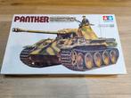 Tamiya 1:35 Panther Tank (35065) - Modelbouwkit, Tank, 1:32 tot 1:50, Ophalen of Verzenden, Zo goed als nieuw