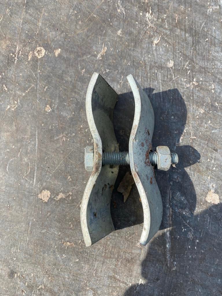 Bouwhek klemmen 22 stuks, Ophalen of Verzenden, Gebruikt, Minder dan 50 mm, Overige typen