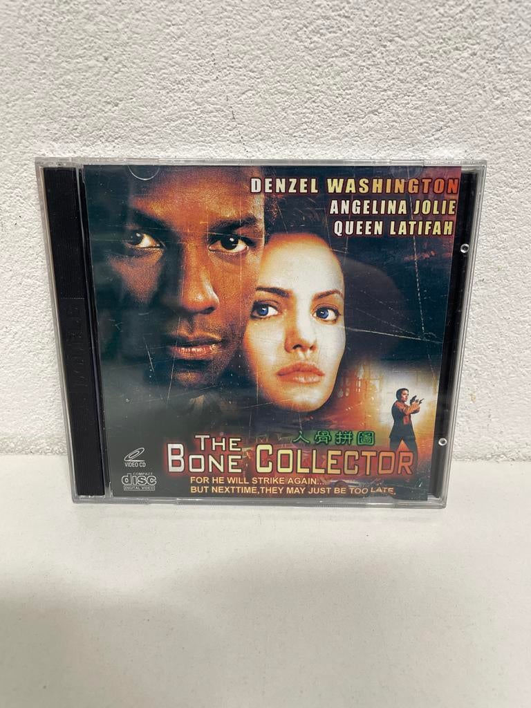 The Bone Collector VCD - Denzel Washington, Angelina Jolie, Vanaf 16 jaar, Ophalen of Verzenden, Gebruikt, Detective en Krimi