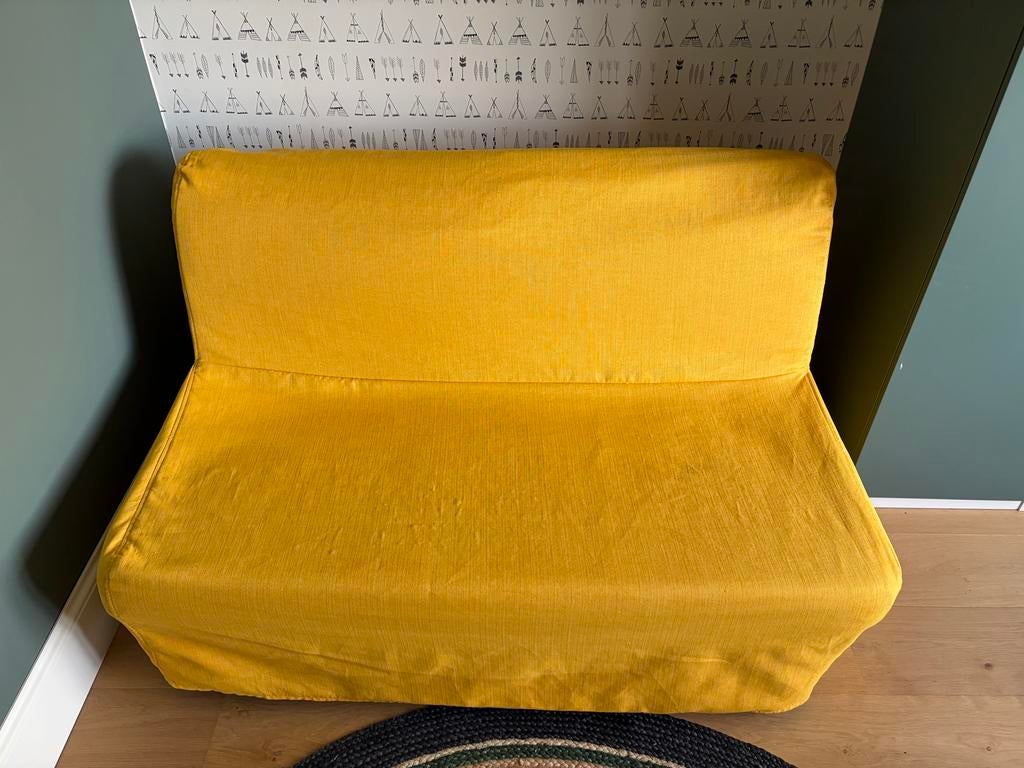 IKEA Lycksele tweepersoons slaapbank 140cm - Goede conditie, Ophalen, Tweepersoons, 140 cm, Zo goed als nieuw