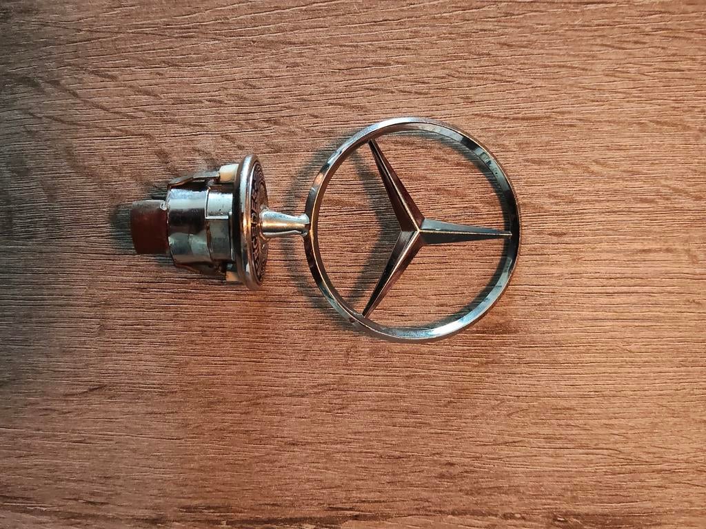 Mercedes-Benz Ster Motorkap Ornament Logo, Auto-onderdelen, Ophalen of Verzenden, Gebruikt, Mercedes-Benz