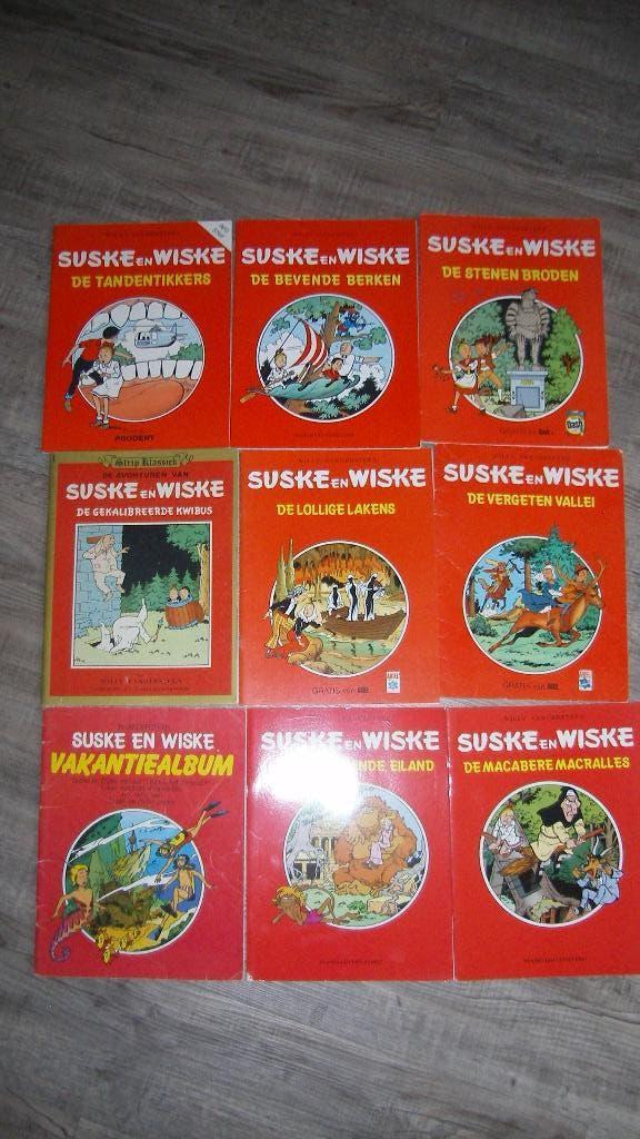 TE KOOP 9 APARTE  UITGAVEN VAN SUSKE EN WISKE STRIPBOEKEN, Meerdere stripboeken, Ophalen of Verzenden, Zo goed als nieuw