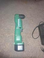 Gebruikte Hitachi Haakse Boormachine DN 10DY met oplader, Ophalen of Verzenden, Gebruikt, Boormachine