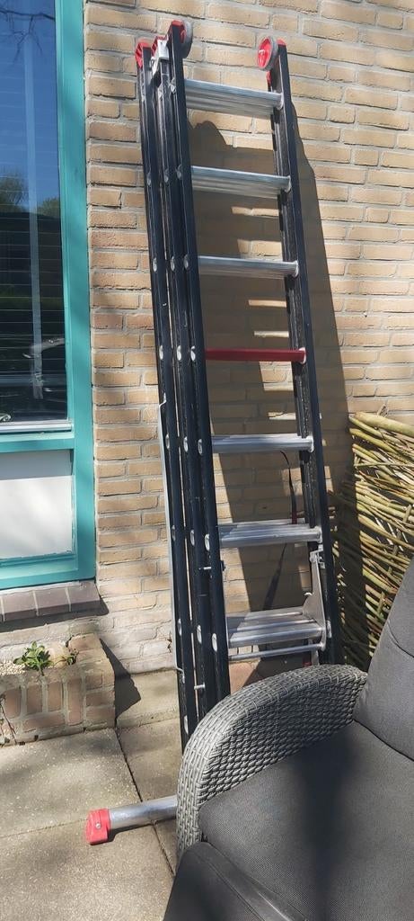 Altrex 3x8 18,8 kg, Doe-het-zelf en Verbouw, Ladders en Trappen, Ophalen of Verzenden, 4 meter of meer