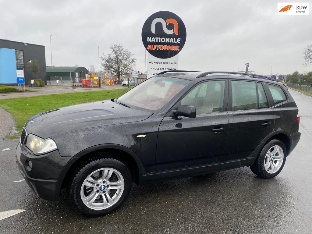 BMW X3 | 2009 | 2.0d Executive | Top Auto | APK |, Auto's, BMW, Euro 5, 15 km/l, Parkeersensor, Zwart