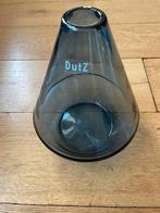 Dutz licht blauwe vaas, Blauw, Ophalen of Verzenden, Minder dan 50 cm, Glas