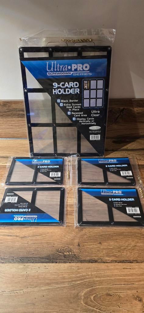 5x Nieuwe Frame card Holders ULTRA PRO, Ophalen of Verzenden, Nieuw