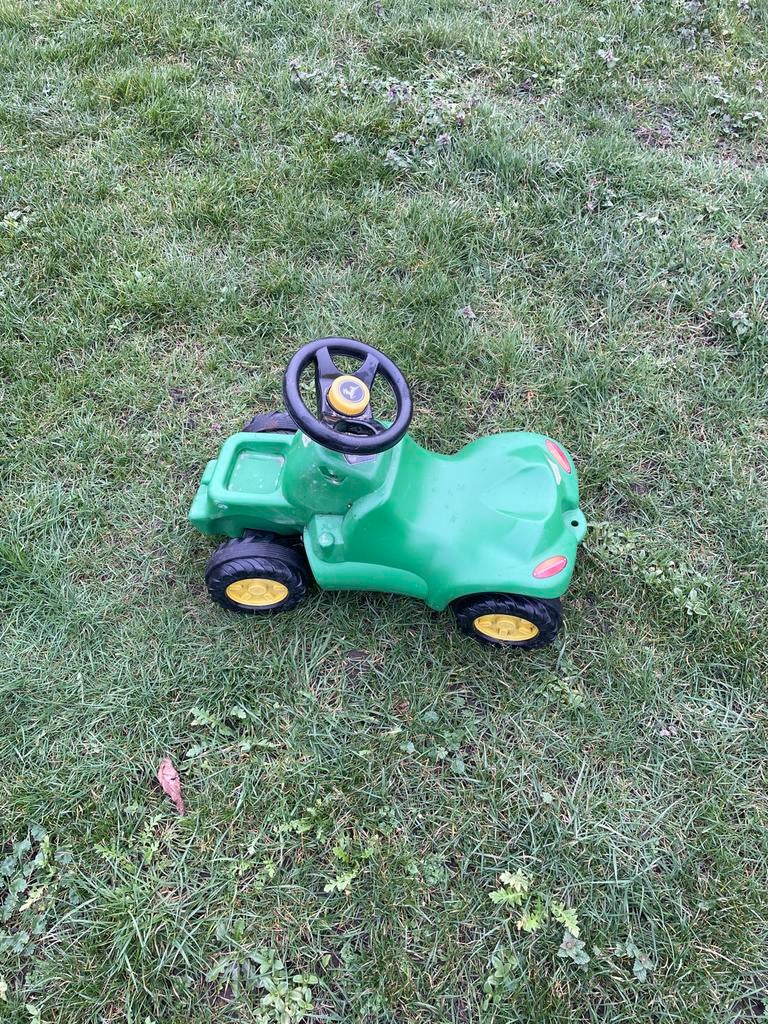 Groene Trapauto / Tractor, Ophalen, Gebruikt, Trapvoertuig