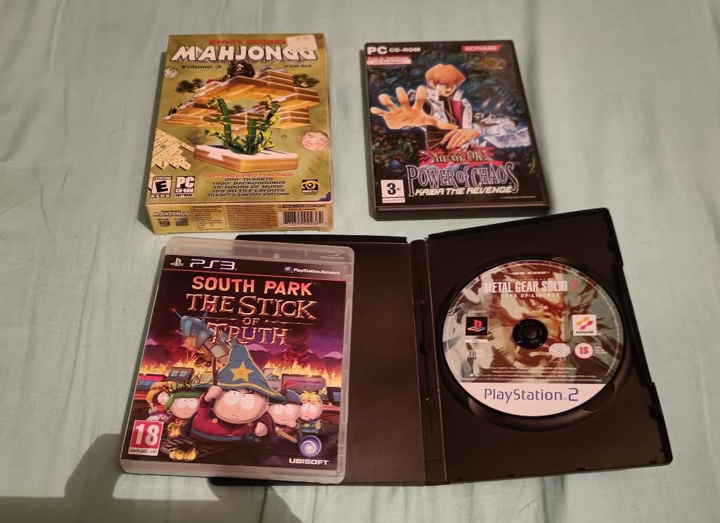 4 x games (2PC + PS2+ PS3), 1 speler, Ophalen of Verzenden, Zo goed als nieuw, Vanaf 3 jaar