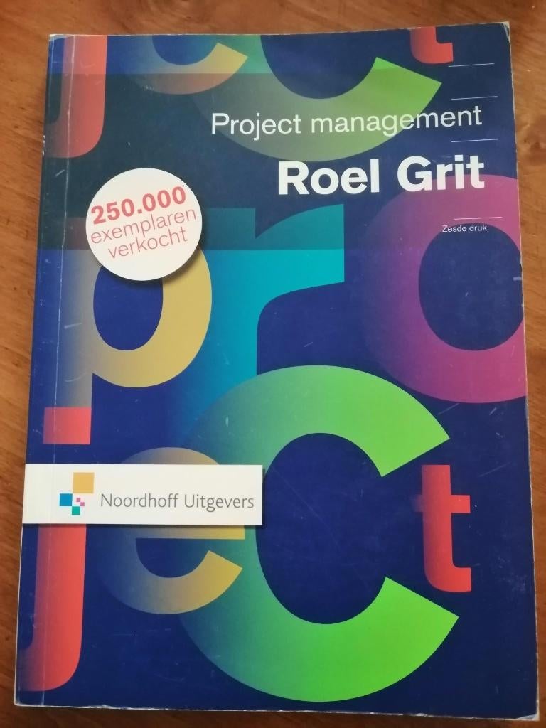 Project management 9789001790936, Roel Grit, Zo goed als nieuw, Beta, HBO
