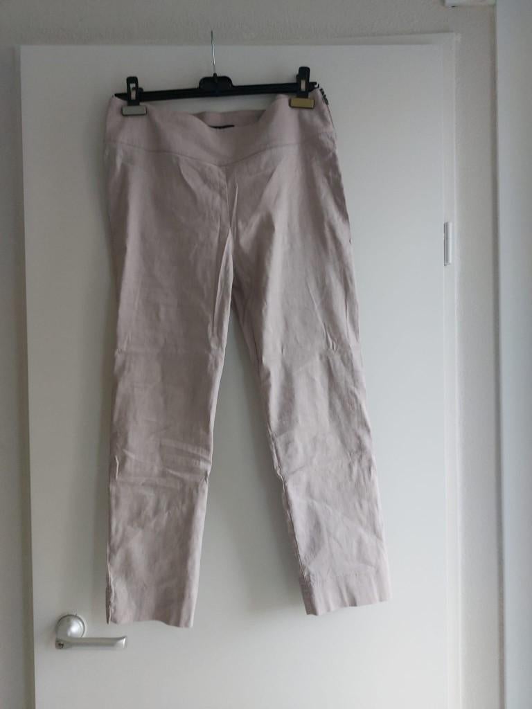 Broek Sarah Pacini, Maat 38/40 (M), Sarah Pacini, Beige, Ophalen of Verzenden