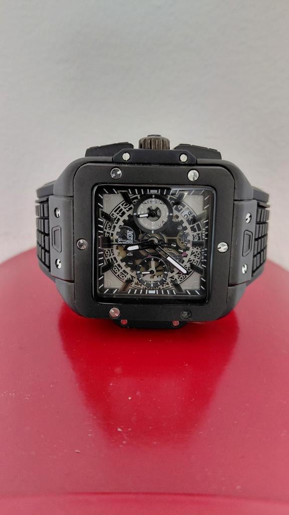 Horloge, Ophalen of Verzenden, Zo goed als nieuw, Zwart, Android