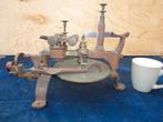 Antieke tandwielfreesmachine voor horloge, klokkenmakers, Antiek en Kunst, Ophalen of Verzenden