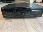 JVC TD-W254 Dubbel Cassettedeck met Auto-Reverse, Audio, Tv en Foto, Cassettedecks, Ophalen, Dubbel, JVC, Auto-reverse