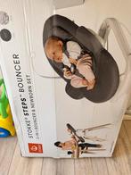 Stokke Steps Bouncer - Wipstoel Grey Clouds, Wipstoel, Ophalen, Overige merken, Met gordel(s) of riempje(s)