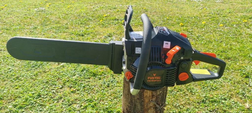 FUXTEC FX-KSP351 Benzine Kettingzaag 46cm z.g.a.n, Kettingzaag, Ophalen of Verzenden, Zo goed als nieuw, 30 tot 70 mm