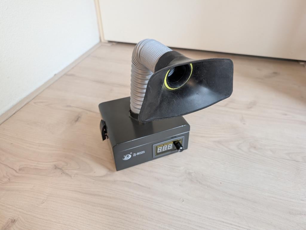 Zj-802S soldeer damp afzuiger, Ophalen of Verzenden, Gebruikt, Afzuiger