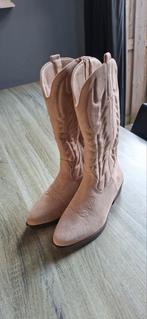 Nieuwe Cowboy/Western laarzen maat 38, Hoge laarzen, Beige, Nieuw, Ophalen of Verzenden