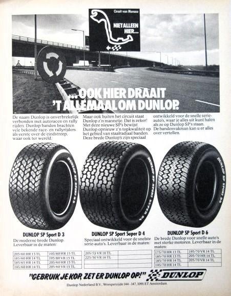11 vintage advertenties reclames Dunlop banden 51-85 band, Verzamelen, Ophalen of Verzenden, Gebruikt, Overige typen
