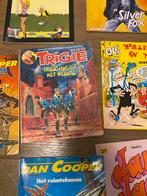 Partij oude dan cooper trigie jan strip boeken strips retro, Boeken, Meerdere comics, Ophalen of Verzenden, Zo goed als nieuw