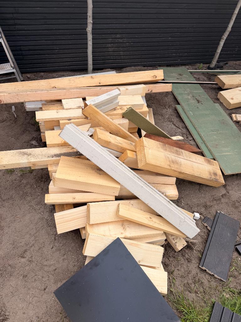 Hout | gratis, Ophalen, Nieuw, 50 mm of meer, Balk