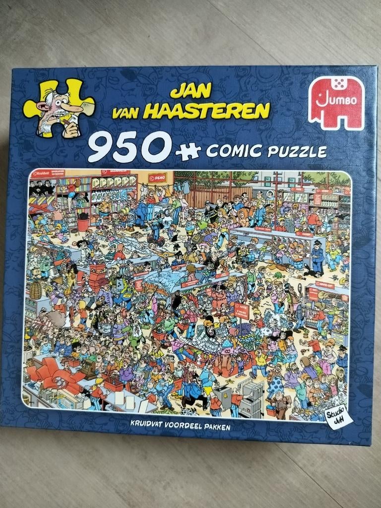 Ja. Van Haasteren puzzel 950 stukjes, Ophalen, 500 t/m 1500 stukjes, Zo goed als nieuw