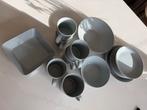 Iittala Teema servies grijs, Huis en Inrichting, Gebruikt, Keramiek, Ophalen of Verzenden, Effen