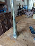 Antieke koperen toeter, Ophalen