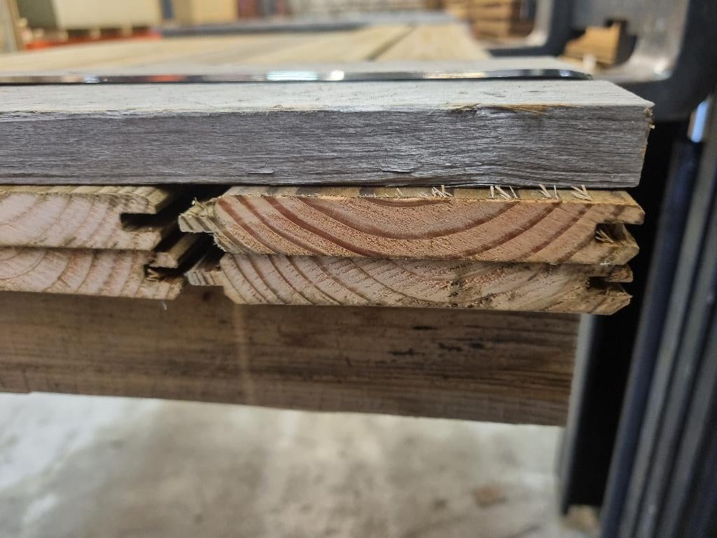 1.89 m2 puntgroef /Douglas hout /geïmpregneerd - nr: TP660, Ophalen, Nieuw, 180 tot 250 cm, Planken