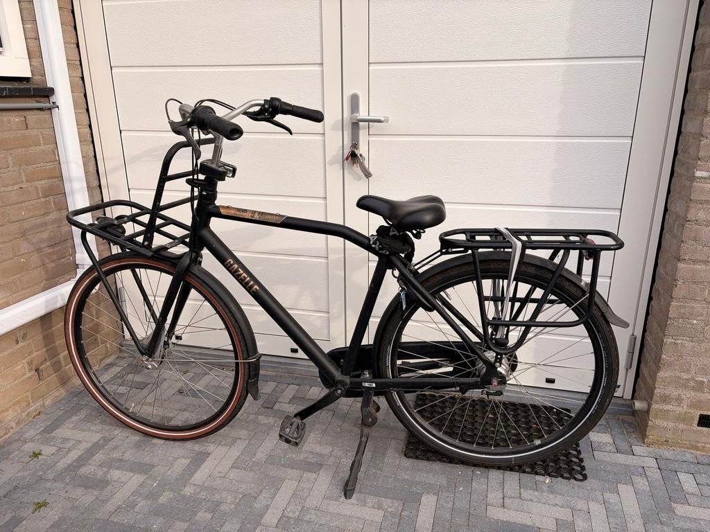 Gazelle Heavy Duty fiets, frame maat 54cm, Fietsen en Brommers, Fietsen | Dames | Damesfietsen, Ophalen, Versnellingen, Schijfrem
