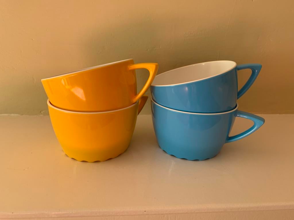 Mepal Rosti soepkommen, 4 stuks, Overige materialen, Gebruikt, Ophalen of Verzenden, Kom(men)