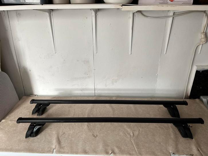 Zwart stalen Dakdragers VW caddy een dievers autos, Auto diversen, Dakdragers, Zo goed als nieuw, Ophalen of Verzenden