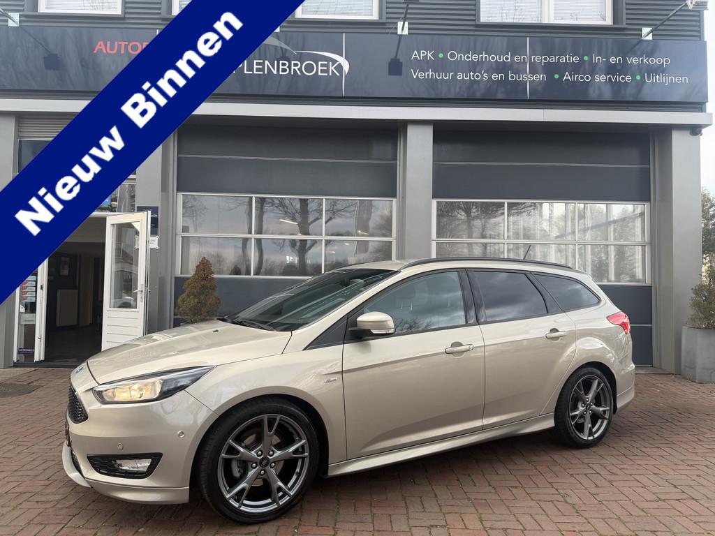 Ford FOCUS Wagon 1.0 ST-Line Bj 2017 Km 132.000 126PK Dealer, Auto's, Stof, Gebruikt, Origineel Nederlands, Handgeschakeld