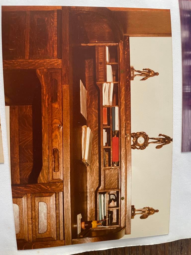 Antiek rolluik bureau, opknapper, Antiek en Kunst, Ophalen