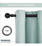 Verduisterende Gordijnen set 245 x 140 CM licht-groen NIEUW, 100 tot 150 cm, 200 cm of meer, Nieuw, Ophalen of Verzenden